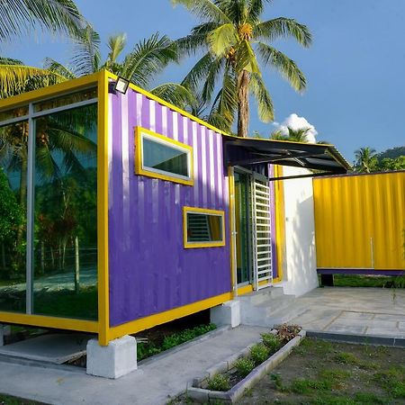 Purple Cube At Lumut Cube Homestay Kontena Exterior foto